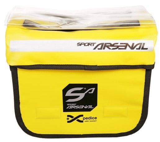 Arsenal Taška na riadidlá s nosičom (Art. 310) žlutá